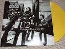 U2 THINGS TO MAKE AND DO LIVE YELLOW VINYL LP LTD1/100