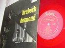#24 DAVE BRUBECK PAUL DESMOND 1956 Red Vinyl MONO LP