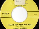 rare Rockabilly 45 CURLY SANDERS on JAMBOREE Hear