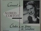 FALP 321 ALFRED CORTOT / SCHUMANN ETUDES CARNAVAL piano