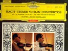 Oistrakh/ BACH/3 VIOLIN CONCERTOS/DGG/red stereo/promo