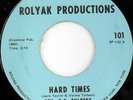 rare Soul Funk 45 REV. O.C. TOLBERT hard times ROLYAT