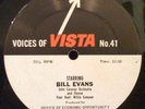 BILL EVANS [Voices of Vista] RADIO TRANSCRIPTION DISC