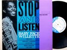Baby Face WILLETTE Stop and listen - LP Blue Note mono