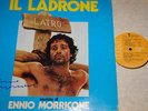 ENNIO MORRICONE IL LADRONE AUTOGRAPH SIGNED ITALIAN LP