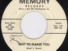 Teen 45-Oneil Howes-Just To Please You-Memory-Hear 