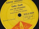 COLIN COOK & THE STRANGERS 60s TEEN SURF 45 listen