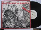 BATTALION OF SAINTS SECOND COMING LP RARE OOP + POSTER