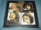THE BEATLES Let It Be Rare Brazil 1970 MONO LP