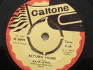 ALVA LEWIS   RETURN HOME      RARE  CALTONE   7