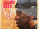 SUN RA  RARE FRENCH LP COVER  by JEAN-PIERRE LELOIR