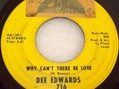 DEE EDWARDS US GM 45 WHY CAN'T THERE BE LOVE. LISTEN