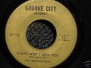 NORTHERN SOUL-PROFESSIONALS-THATS WHY I LOVE YOU RARE