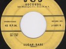 R&B Black Rocker 45-Hal Page & Whalers-Sugar Babe-Hear