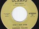 DARONDO PULLIAM How I Got Over RARE funk NORTHERN SOUL