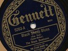 THE BLACK DOMINOES GENNETT 5263 JAZZ 78 RPM E+