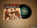 FOUR BY THE BEATLES 45 RPM EP RARE EAP-1-2121 ROCK