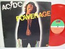 AC/DC POWERAGE RARE RED VINYL 1978 CANADA ONLY LP