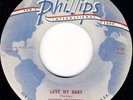 RARE ROCKABILLY HAYDEN THOMPSON LOVE MY BABY PHILIPS
