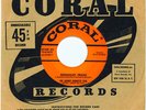 Johnny Burnette Trio Midnight Train Coral 45 61675
