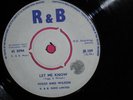 R&B: HIGGS&WILSON/LetMeKnow/Bye'nBye/JB109/1963/Orignl