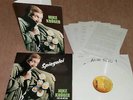 MIKE KRÜGER - SPIEGELEI / WEISSE-LP 1986 + PROMO-MAPPE