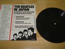 Beatles In Japan Fan Club 7 Inch Flexi Disc Pic Sleeve
