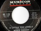 rare Soul 45 MARIE KNIGHT on MUSICOR Listen