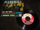 THE KINKS Mod orig French EP I NEED YOU Vol.5 Scarce 