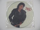 MICHAEL JACKSON Color Picture Disc Bad lp record