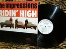 The Impressions Ridin' High LP ABC 545 Mono WLP PROMO