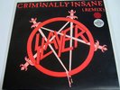 VINYL - Slayer - Criminally Insane - Rare -1987 - Metal
