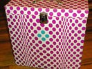 1960s Platter-Pak Psychedelic Portable LP Carrying Case