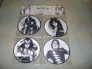 KISS LIMITED EDITION SET OF 4 U.K. IMPORT PICTURE DISCS