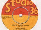 TONY SANDS&THE DRUMBEATS-SHAME SHAME SHAME-UK STUDIO 36