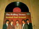 Rolling Stones Around and around Weinrotes label