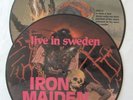 IRON MAIDEN Live in Sweden 2 LP picture disc