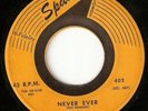RANDY LEE never ever SPANN DOO-WOP TEEN 45 HEAR