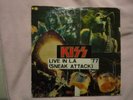 KISS Sneak Attack Double Live LP 1977 Different Sleeve