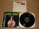 OVERKILL Fxck You RARE VINYL LP**JAPAN**slayer anthrax