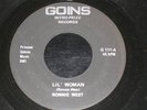 Ronnie West on Goins Rare Gritty Northern Soul