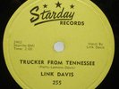 LINK DAVIS 78 RPM ROCKABILLY STARDAY GOODIE