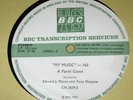 MY MUSIC game show   1977 BBC Radio Transcription