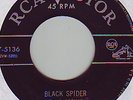 rare blues 45 ROCK HEART JOHNSON black spider Hear  RCA