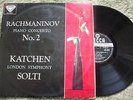 DECCA STEREO SXL 2076 - RACHMANINOV - KATCHEN  W/B