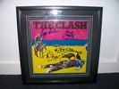 CLASH SIGNED FRAMED GIVE EM ENOUGH ROPE LP PUNK ROCK