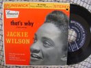 USA EP--JACKIE WILSON  THAT'S WHY  RARE STEREO EB 77104