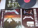 METALLICA Master Of Puppets LP JAPAN OBI Pin-Up 1986