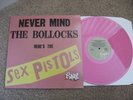 Sex Pistols Never Mind the B*****ks LP Pink Italian