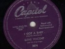 canada 78-ROCKABILLY-CAPITOL-GENE VINCENT--I GOT A BABY